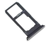 Bandeja de tarjeta SIM dual para Sony Xperia 1 II XQ-AT51 Soporte de tarjeta SIM para XQ-AT51 Reemplazo de ranura para tarjeta SIM para XQ-AT52 Espejo Negro