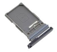 Bandeja de tarjeta SIM única para Samsung Galaxy S22+ 5G S22 5G Soporte de tarjeta SIM para S22 5G Reemplazo de ranura para tarjeta SIM para SM-S906B SM-S906U Phantom Negro