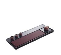 Bandeja de Té de Kung Fu Bandeja de té de madera for uso doméstico, bandeja de té de ebonita Simple, juego de té, mesa de té pequeña de drenaje Bandeja de Té para Mesa de té Para el Hogar(90*34*4cm)