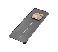 Bandeja de Té de Kung Fu Bandeja de té Moderna for el hogar, pequeña Mesa de té fósil de Madera de Kung Fu, Juego de té Exquisito Bandeja de Té para Mesa de té para el Hogar(70 * 25 * 3cm)