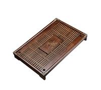 Bandeja de té Simple hogar Kemu pequeño cajón Tipo té de Madera Bandeja Drenaje Almacenamiento Agua Mesa de té de Madera Maciza