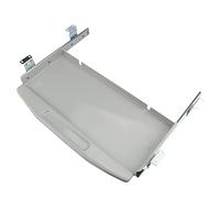 Bandeja de teclado de metal para debajo del escritorio, cajón extraíble ajustable para teclado para oficina en casa, solución ergonómica para estación de trabajo para computadora, diseño de ahorro de