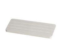Bandeja de tierra de diatomeas absorbente de agua, antideslizante, resistente al olor, bandeja a rayas de secado rápido para esponja, vasos, soporte para brochas de maquillaje, base de maceta