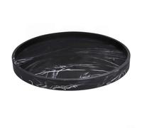 Bandeja de tocador de baño de silicona, organizador redondo para fregadero, contenedor de almacenamiento impermeable para encimera, soporte dispensador de jabón de cocina, tapete de drenaje multiusos