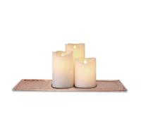 Bandeja decorativa 56 x 15 cm cobre