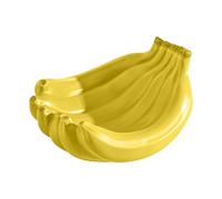 Bandeja decorativa de cerámica con forma de plátano, elegante cuenco decorativo, atrapasueñas para llaves, servidor de dulces festivo, curiosidades de exhibición encantadora, elegante accesorio de