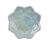 Bandeja decorativa de cerámica for joyería, adorno almacenamiento decorativo for sala estar, 2 uds Para Mujeres(Blue)