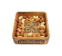 Bandeja decorativa genérica | De Postre Y Ensalada Hogar | Bandeja de servir de Madera - Para Mesa, , Cocina, Snack, Té, Desayuno, Bebida, Armario,
