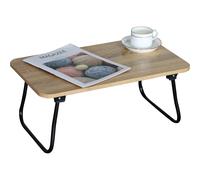 Bandeja Desayuno Mesa Plegable Color Roble De 53x33x23 CM