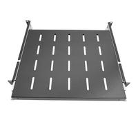 Bandeja deslizante de 1U adecuada para servidores de 48.3 cm, 4 postes, profundidad ajustable de 14 a 22 pulgadas para chasis de gabinete de red de servidor de 19 pulgadas (SLD-1U14-22, 14-22)