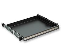 Bandeja deslizante profunda de 1U, gabinetes estándar de 19 pulgadas, estantes de estantería, estante de estantería, cantidad x 1 | R1291K