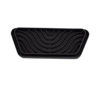 Bandeja dispensadora de agua de silicona para refrigerador, recogedor de goteo, almohadilla a prueba de derrames para nevera, cafetera y bebedero, corte flexible (negro rectangular)