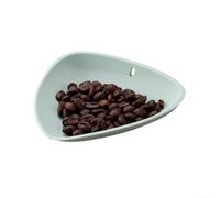 Bandeja dosificadora de silicona rosa para báscula de café: medición antideslizante de superficie para granos de expreso, alfombrilla digital impermeable con reducción estática para el hogar para