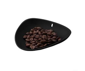 Bandeja dosificadora de silicona rosa para báscula de café: medición antideslizante para superficie para granos de expreso, alfombrilla digital impermeable con reducción estática para el hogar para