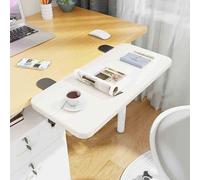 Bandeja ergonómica plegable para teclado con reposabrazos de montaje en mesa, extensor de escritorio sin perforaciones, protección ocular y soporte de codo para uso en la oficina