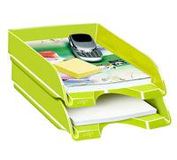 BANDEJA SOBREMESA CEP PLASTICO VERDE 257X348X66 MM