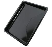 Bandeja esmaltada negra (original Beko) para horno, Dimensiones (462 x 373 x 40 mm) código del recambio: 219440101