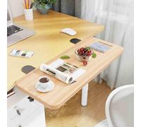 Bandeja extensible ergonómica ajustable para escritorio, estante plegable que ahorra espacio para el hogar y la oficina, fácil instalación para maximizar la el espacio de trabajo