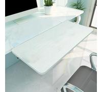 Bandeja extensible ergonómica de escritorio, plegable, organizador de escritorio versátil, accesorio de estación de trabajo ajustable para el hogar y la oficina