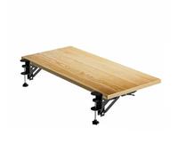 Bandeja extensible ergonómica y plegable para escritorio, soporte de mesa para teclado con abrazadera para un fácil montaje, optimización del espacio de trabajo, ideal para el hogar, oficina, trabajo