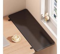 Bandeja extensora de escritorio, abrazadera sin perforaciones, estante de extensión de escritorio, soporte de brazo de codo de computadora para oficina en casa, diseño ergonómico para mayor comodidad