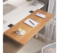 Bandeja extensora de escritorio, extensión de mesa de cocina con abrazadera, soporte ergonómico para reposabrazos de computadora, estante de espacio para encimera para uso en el hogar y la oficina