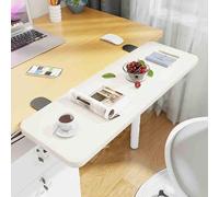 Bandeja extensora ergonómica de escritorio, estante ajustable, extensor de mesa plegable de 90° para el hogar/oficina, fácil de instalar, ahorra espacio, organizador de escritorio, 17,5 x 25 cm de