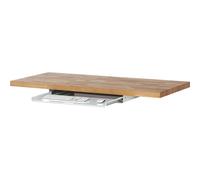Bandeja extraíble para teclado RAU, gris luminoso RAL 7035