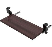 Bandeja Extraíble Teclado Bajo Mesa, Abrazadera ergonómica para Bandeja de Escritorio, Instalar Sin Taladrar para Hogar/Oficina Estante De Teclado E Extensor De Escritorio C,75 * 24cm