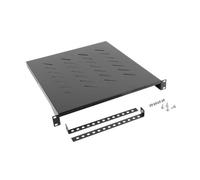 BANDEJA LANBERG FIJA 1U 483X500 MM HASTA 25 KG RACK DE 19 NEGRO