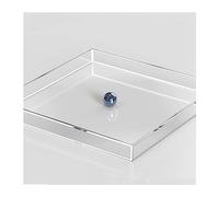 Bandeja Flotante de acrílico de 2 Pulgadas for Accesorios de fotografía, Vitrina de exhibición Multifuncional, Tanque de Agua Poco Profundo Transparente, Caja de Almacenamiento portátil for Alimentos