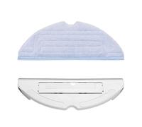 Bandeja For Depósito De Agua Con Paño De Fregona For Aspiradora Robótica, Compatible Con Roborock, Placa De Soporte S7 S70, Repuestos, Soporte For Fregona, Accesorios, Piezas De Repuesto(1set White)