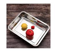 Bandeja for hornear comercial de 10", 12", 13", 14", 19", 23", bandeja for horno tostadora compacta de acero inoxidable, utensilios for horno profesionales(30x23.5x2cm/11.8x9.3x0.8")
