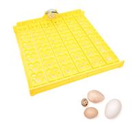 Bandeja giratoria automática para huevos Mini incubadora incubadora Bandeja giratoria automática para huevos Herramienta giratoria para huevos con motor para pollo, pato, huevo de codorniz[12V]