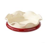 Bandeja giratoria de almacenamiento de frutas diseñada para estabilidad de accesibilidad y gestión de la humedad en cocinas domésticas (blanco)