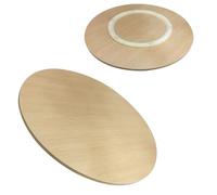 Bandeja giratoria de madera Lazy Susan de 360° de diámetro de 100 cm, perfecta para cocina y mesa de comedor, ideal para entretener y servir alimentos sin esfuerzo