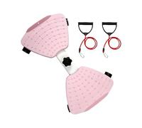 Bandeja Giratoria Fitness | Máquina De Girar Cintura Con Bandas Elásticas | Equipo Deportivo Todo El Cuerpo Herramienta Escultora Abdominales Para Gimnasio, Hogar Viajes