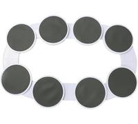 Bandeja giratoria para mesa de comedor, bandeja giratoria de 360° para 8 bandejas, plato giratorio Lazy Susan para mesas largas, mesa de buffet giratoria, multifuncional para comidas familiares y