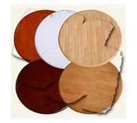 Bandeja giratoria redonda para servir mesa de comedor, giratoria Lazy Susan para condimentos y especias