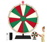 Bandeja giratoria Rueda de la - Ruleta Colorida, Juego de Mesa regrabable | Bandeja giratoria portátil y Resistente para Eventos, Fiestas, Fiestas corporativas, ferias, Escolares, annivers