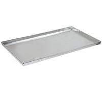 Bandeja GN 1/1 de 1,5 mm de espesor en chapa de aluminio, ungebeizt, de una sola pieza, Extraído bordes 90 ° con esquinas cerrados | ERK