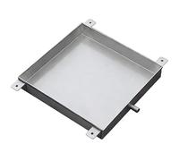 Bandeja Goteo Aire Acondicionado Acero Inoxidable 304 Recipiente Drenaje Condensados Metal Unidad Exterior Lavadora Nevera Deshumidificador Garaje Borde Alto Resistente(70x80cm(28x31in))