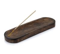 Bandeja Grande para Incienso 30x10cm - Madera de Mango Clásica
