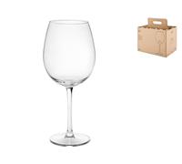 Bandeja H&H De 6 Copas De Vidrio Euro Transparente Tamaño XXL De Vidrio Cl 61