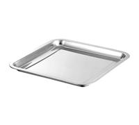 Bandeja Horno Acero Inoxidable, Bandejas de Horno con Borde Reforzado Que Evita Deformaciones, Paquete de 1 Bandeja Grande(60x60x2cm/23x23x0.7in)