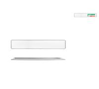 Bandeja Inox Bartender Rectangular 35x10 Gris Pinti Inox