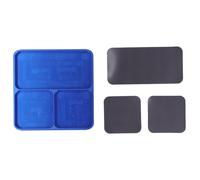 Bandeja magnética azul antideslizante 13,8 x 11 x 2 cm