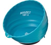 HAZET Bandeja magnética 197-3, 150 mm, plástico ligero, imán fuerte, para tornillos