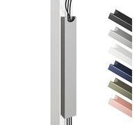 Bandeja magnética para la gestión de Cables - Canal pasacables de Acero Inoxidable con Montaje magnético - Organización de Escritorio y bajo Escritorio - Organizador de Cables Desktronic