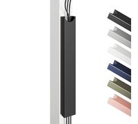 Bandeja magnética para la gestión de Cables - Canal pasacables de Acero Inoxidable con Montaje magnético - Organización de Escritorio y bajo Escritorio - Organizador de Cables Desktronic